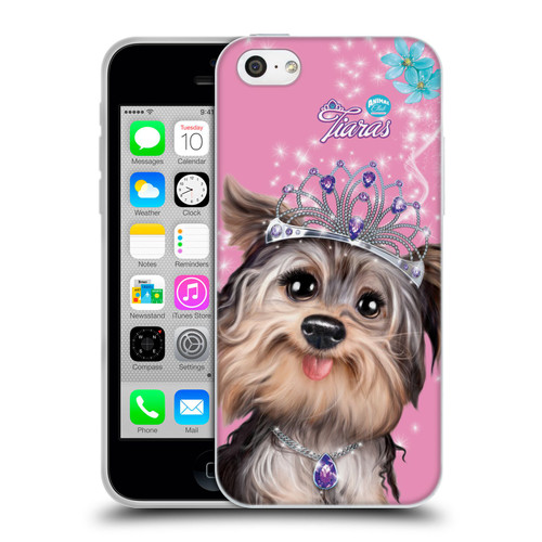 Animal Club International Royal Faces Yorkie Soft Gel Case for Apple iPhone 5c