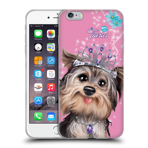 Animal Club International Royal Faces Yorkie Soft Gel Case for Apple iPhone 6 Plus / iPhone 6s Plus