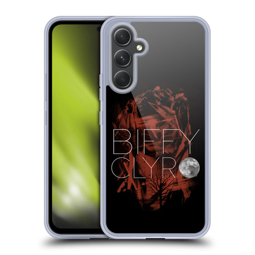 Biffy Clyro Graphics Red Soft Gel Case for Samsung Galaxy A54 5G