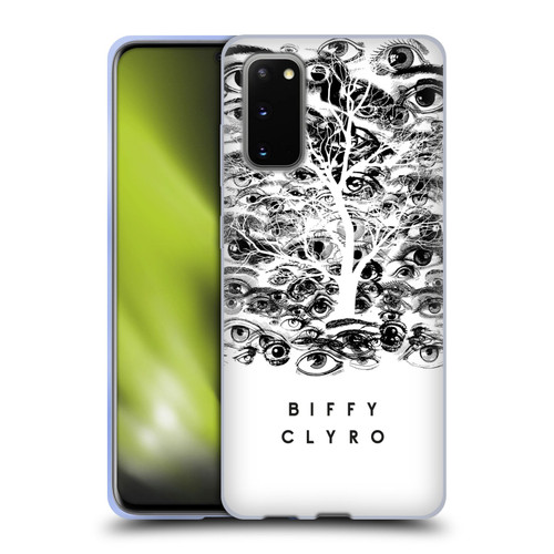 Biffy Clyro Graphics Eyes Soft Gel Case for Samsung Galaxy S20 / S20 5G