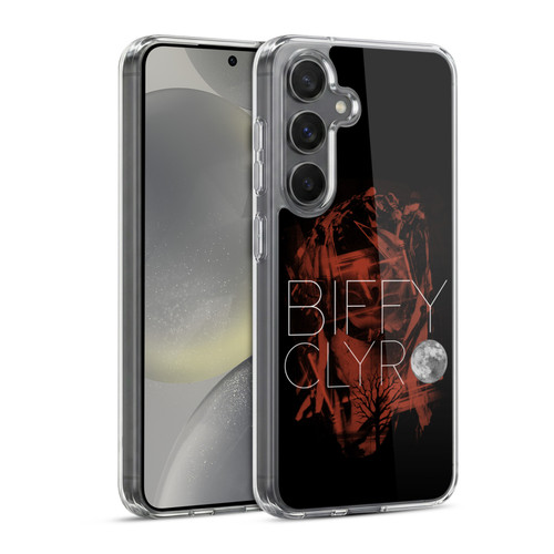 Biffy Clyro Graphics Red Soft Gel Case for Samsung Galaxy S24 5G & MagSafe