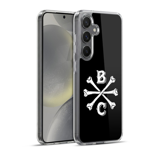 Biffy Clyro Graphics Bones Logo Soft Gel Case for Samsung Galaxy S24+ 5G & MagSafe