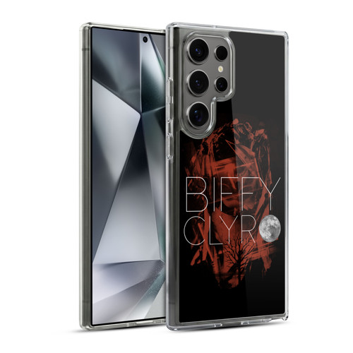 Biffy Clyro Graphics Red Soft Gel Case for Samsung Galaxy S24 Ultra 5G & MagSafe