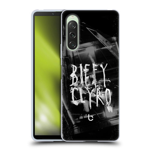 Biffy Clyro Graphics Black White Soft Gel Case for Sony Xperia 10 V 5G