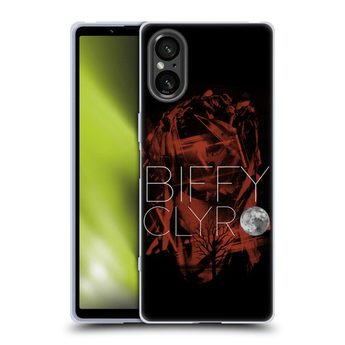 Biffy Clyro Graphics Red Soft Gel Case for Sony Xperia 5 V 5G