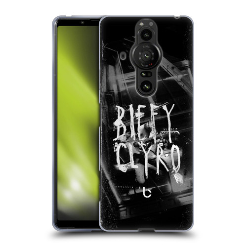 Biffy Clyro Graphics Black White Soft Gel Case for Sony Xperia Pro-I