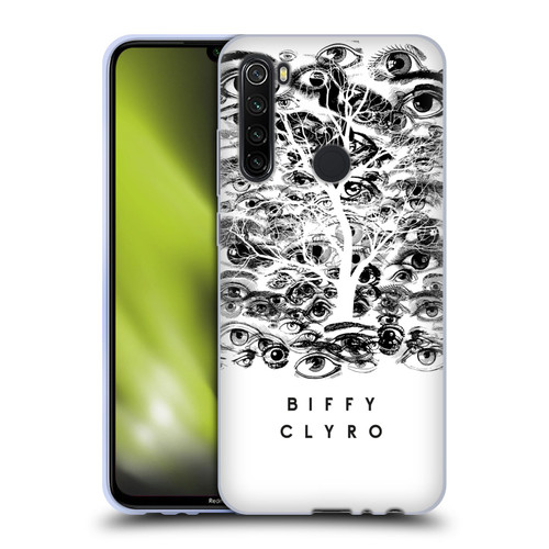 Biffy Clyro Graphics Eyes Soft Gel Case for Xiaomi Redmi Note 8T