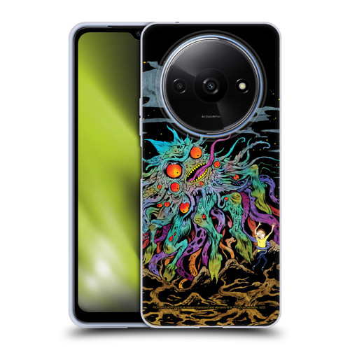 Rick And Morty Season 1 & 2 Graphics The Dunrick Horror Soft Gel Case for Xiaomi Redmi A3