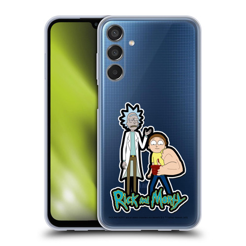Rick And Morty Season 3 Character Art Rick and Morty Soft Gel Case for Samsung Galaxy M15/F15 5G