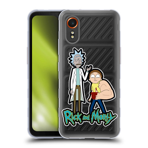 Rick And Morty Season 3 Character Art Rick and Morty Soft Gel Case for Samsung Galaxy Xcover7 5G