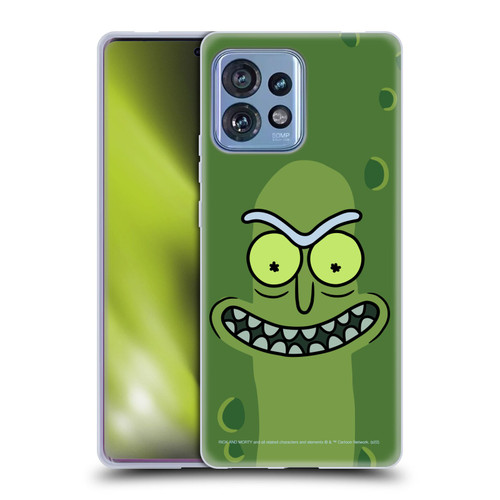 Rick And Morty Season 3 Graphics Pickle Rick Soft Gel Case for Motorola Moto Edge 40 Pro