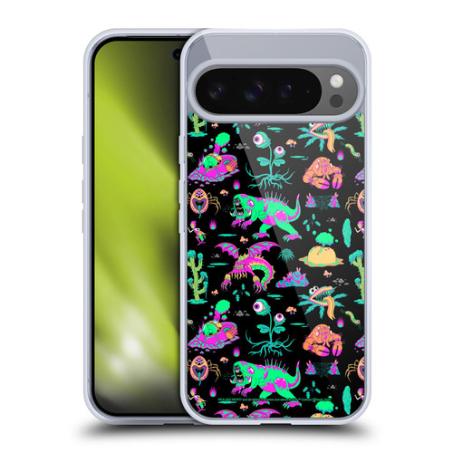 Rick And Morty Season 3 Graphics Aliens Soft Gel Case for Google Pixel 9 Pro XL