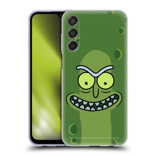 Rick And Morty Season 3 Graphics Pickle Rick Soft Gel Case for Samsung Galaxy M15/F15 5G