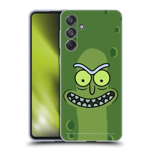Rick And Morty Season 3 Graphics Pickle Rick Soft Gel Case for Samsung Galaxy M55 5G