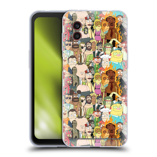 Rick And Morty Season 3 Graphics Interdimensional Space Cable Soft Gel Case for Samsung Galaxy Xcover6 Pro/Pro2