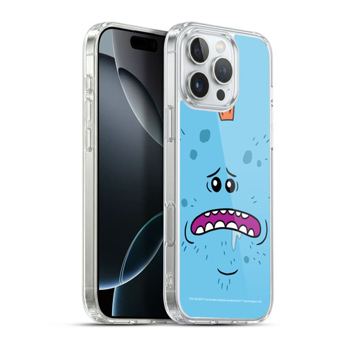 Rick And Morty Season 4 Graphics Mr. Meeseeks Soft Gel Case for Apple iPhone 16 Pro Max & MagSafe