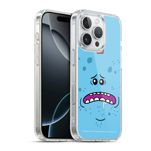 Rick And Morty Season 4 Graphics Mr. Meeseeks Soft Gel Case for Apple iPhone 16 Pro & MagSafe
