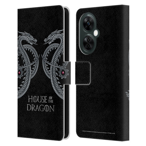 House Of The Dragon: Television Series Graphics Dragon Leather Book Wallet Case Cover For OnePlus Nord CE 3 Lite 5G