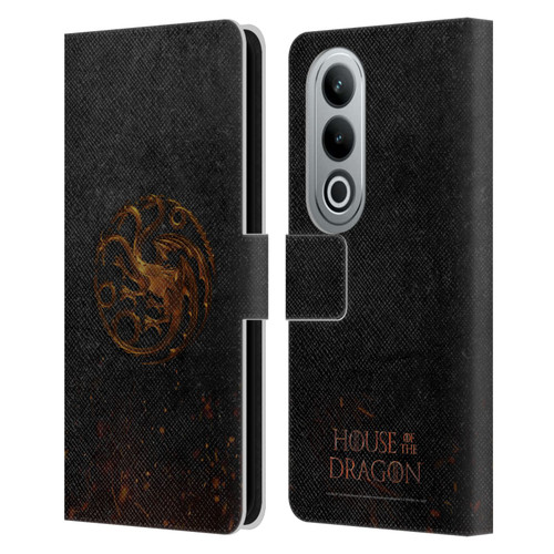 House Of The Dragon: Television Series Graphics Targaryen Emblem Leather Book Wallet Case Cover For OPPO OnePlus Ace 3V 5G