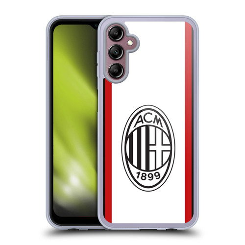 AC Milan 2024/25 Crest Kit Away Soft Gel Case for Samsung Galaxy A14 5G