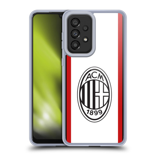 AC Milan 2024/25 Crest Kit Away Soft Gel Case for Samsung Galaxy A33 5G (2022)