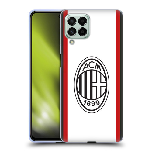 AC Milan 2024/25 Crest Kit Away Soft Gel Case for Samsung Galaxy M53 (2022)