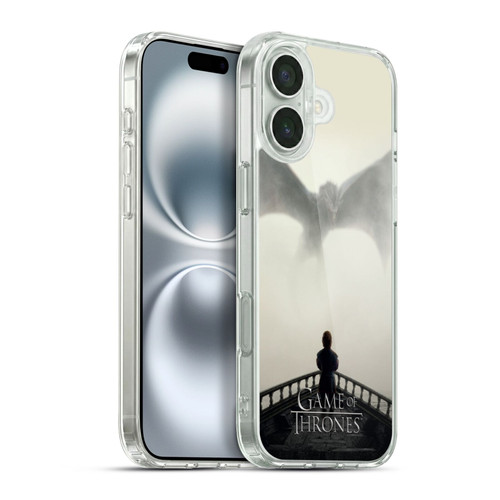 HBO Game of Thrones Key Art Vengeance Soft Gel Case for Apple iPhone 16 Plus