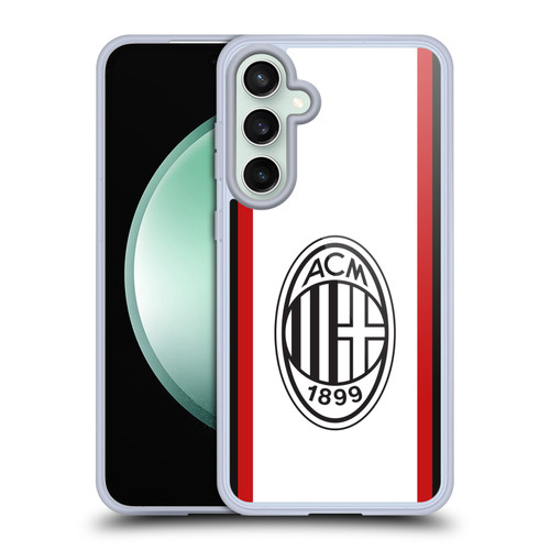 AC Milan 2024/25 Crest Kit Away Soft Gel Case for Samsung Galaxy S23 FE 5G & MagSafe