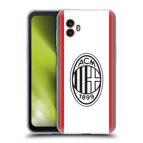 AC Milan 2024/25 Crest Kit Away Soft Gel Case for Samsung Galaxy Xcover6 Pro/Pro2