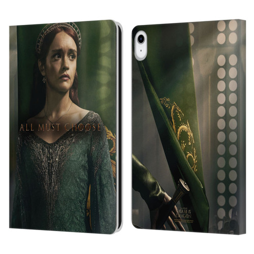 House Of The Dragon: Television Series Season 2 Character Posters Alicent Leather Book Wallet Case Cover For Apple iPad 10.9 (2022)