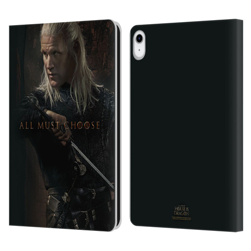 House Of The Dragon: Television Series Season 2 Character Posters Daemon Leather Book Wallet Case Cover For Apple iPad 10.9 (2022)