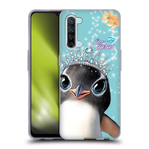 Animal Club International Royal Faces Penguin Soft Gel Case for OPPO Find X2 Lite 5G