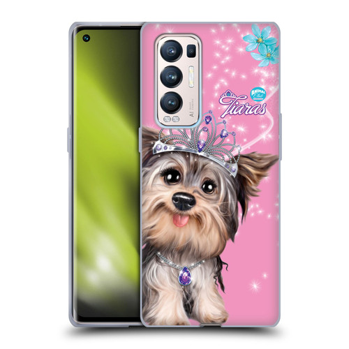 Animal Club International Royal Faces Yorkie Soft Gel Case for OPPO Find X3 Neo / Reno5 Pro+ 5G