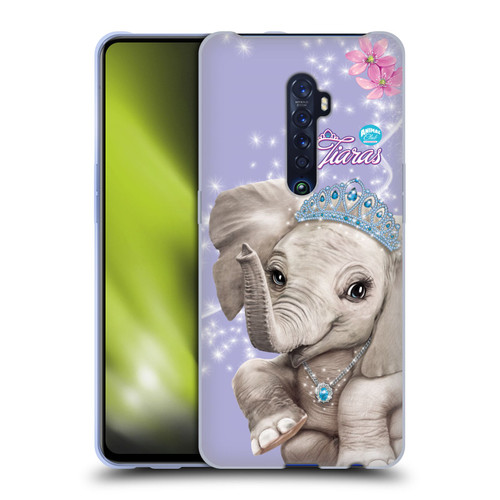 Animal Club International Royal Faces Elephant Soft Gel Case for OPPO Reno 2
