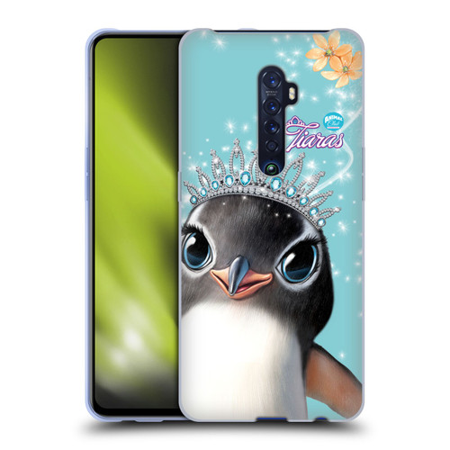 Animal Club International Royal Faces Penguin Soft Gel Case for OPPO Reno 2