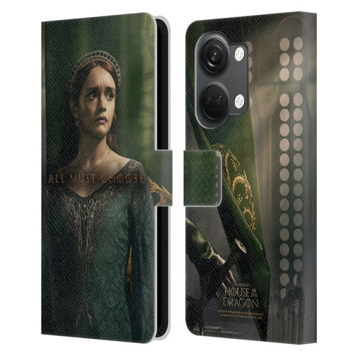 House Of The Dragon: Television Series Season 2 Character Posters Alicent Leather Book Wallet Case Cover For OnePlus Nord 3 5G