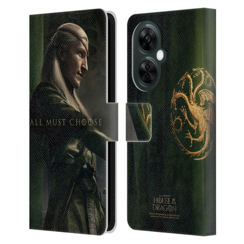 House Of The Dragon: Television Series Season 2 Character Posters Aemond Leather Book Wallet Case Cover For OnePlus Nord CE 3 Lite 5G