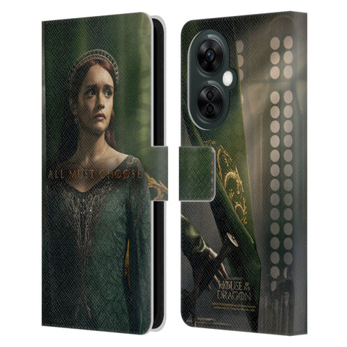 House Of The Dragon: Television Series Season 2 Character Posters Alicent Leather Book Wallet Case Cover For OnePlus Nord CE 3 Lite 5G