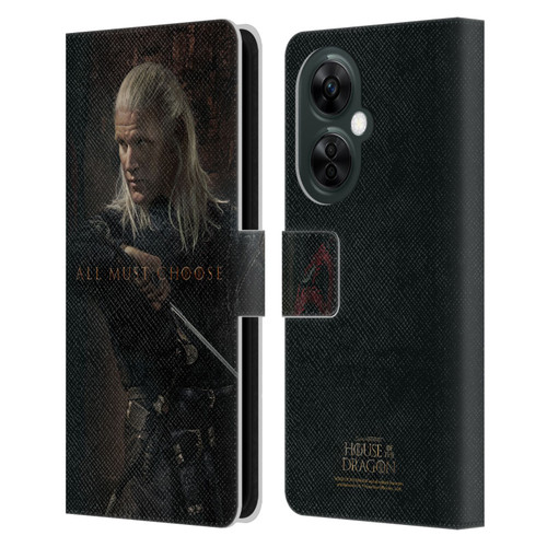 House Of The Dragon: Television Series Season 2 Character Posters Daemon Leather Book Wallet Case Cover For OnePlus Nord CE 3 Lite 5G