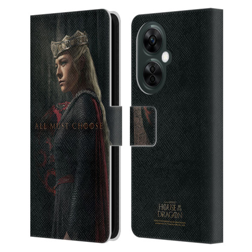 House Of The Dragon: Television Series Season 2 Character Posters Rhaenyra Leather Book Wallet Case Cover For OnePlus Nord CE 3 Lite 5G
