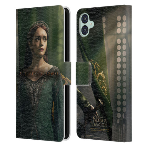 House Of The Dragon: Television Series Season 2 Character Posters Alicent Leather Book Wallet Case Cover For Samsung Galaxy M04 5G / A04e