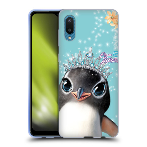 Animal Club International Royal Faces Penguin Soft Gel Case for Samsung Galaxy A02/M02 (2021)