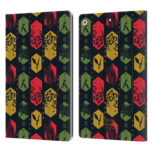 House Of The Dragon: Television Series Year Of The Dragon Pattern Leather Book Wallet Case Cover For Apple iPad 10.2 2019/2020/2021