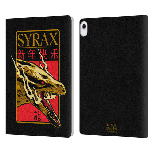House Of The Dragon: Television Series Year Of The Dragon Syrax Leather Book Wallet Case Cover For Apple iPad Air 13 2024