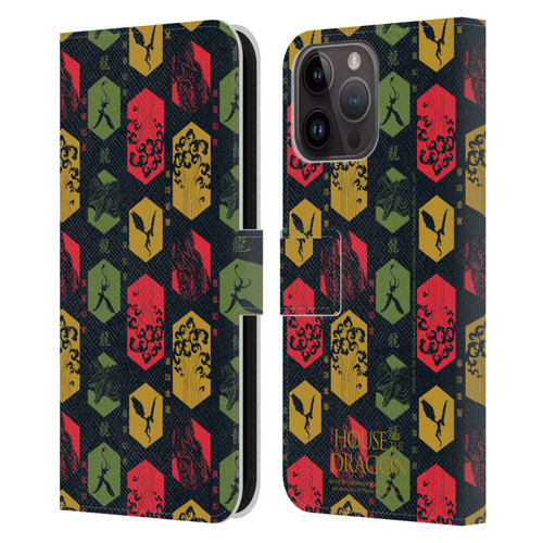 House Of The Dragon: Television Series Year Of The Dragon Pattern Leather Book Wallet Case Cover For Apple iPhone 15 Pro Max