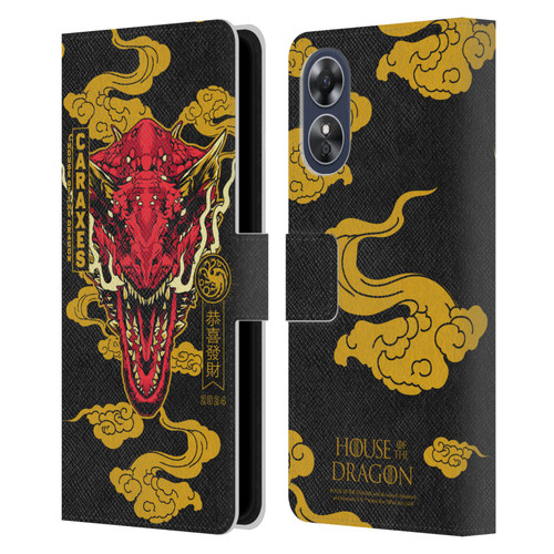 House Of The Dragon: Television Series Year Of The Dragon Caraxes Leather Book Wallet Case Cover For OPPO A17