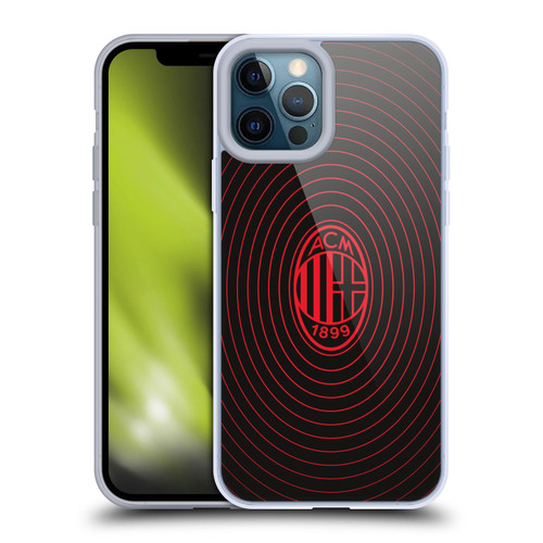 AC Milan Graphics Beat Soft Gel Case for Apple iPhone 12 Pro Max