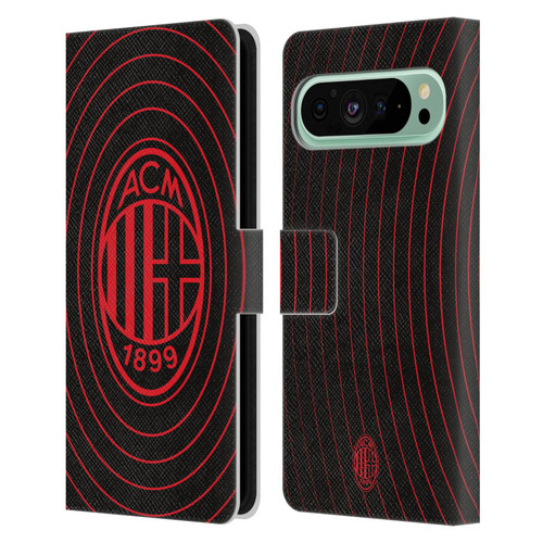 AC Milan Graphics Beat Leather Book Wallet Case Cover For Google Pixel 9 Pro XL