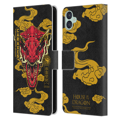 House Of The Dragon: Television Series Year Of The Dragon Caraxes Leather Book Wallet Case Cover For Samsung Galaxy M04 5G / A04e