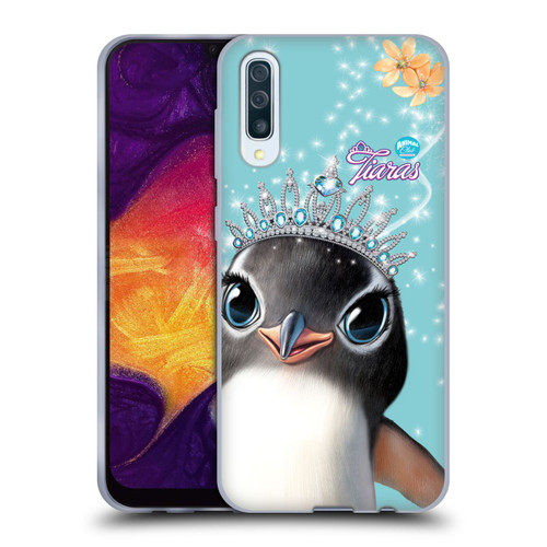 Animal Club International Royal Faces Penguin Soft Gel Case for Samsung Galaxy A50/A30s (2019)